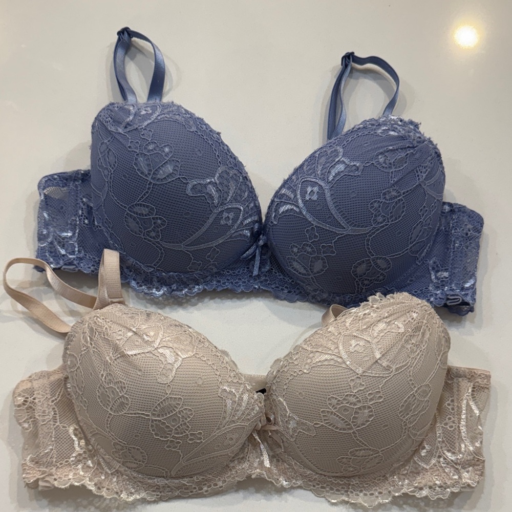 Pure beauty Bras. Size 34B